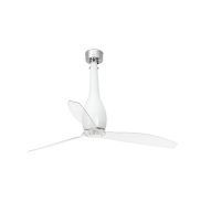 Faro Eterfan - Deckenventilator mit Fernbedienung - Ø 128 cm - weiß und transparent