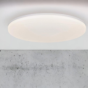 Nordlux Vic - Deckenleuchte - Ø 35 x 4 cm - 32W LED inkl - IP21 - weiß - weiße Lichtfarbe (4000K)