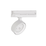 Nova Luce Roler - 3-Phasen Stromschienenstrahler - Ø 9,5 x 15,5 cm - 20W LED inkl. - sandweiß
