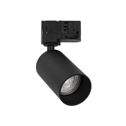 Nova Luce Paris - Stromschienenstrahler - 3-Phasen-Schienensystem - Ø 5,6 x 16 cm - sandschwarz