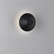 Nova Luce Alux - Außenwandleuchte - Ø 16 x 11,5 cm - 11W LED inkl. - IP54 - Sand schwarz