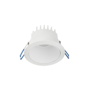 Nova Luce Carpo - Einbaustrahler - Ø 100 mm, Ø 90 mm Einbaumaß - inkl. 10W LED - weiß