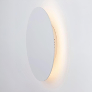 Nova Luce Cyrcle - 2andleuchte - Ø 22 x 3,2 cm - 12W LED inkl. - sand weiß