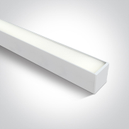 ONE Light LED Linear Profile - Lineares System - 150 x 7,5 x 7,5 cm - 50W LED inkl. - weiß - weiße Lichtfarbe