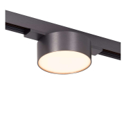Lucide Linial Fixt - magnetisches Schienensystem - Schienenstrahler - Ø 7,4 x 4,5 cm - 6W LED inkl. - Dimmfunktion und einstellbare Lichtfarbe über die App - Schwarz matt Chrom