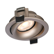 Artdelight Alice - Einbaustrahler - Ø 90 mm, Ø 83 mm Einbaumaß - champagnerfarben