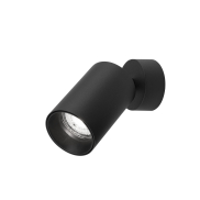 Nova Luce Tod - Aufbaustrahler 1L - 5,7 x 13 cm - sandschwarz