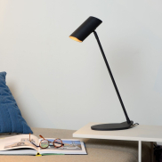 Lucide Hester - Schreibtischlampe - 12 x 28,5 x 54,5 cm - anthrazit