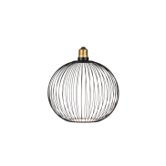 Segula Floating Globe Filo LED - Ø 18 cm - E27 - 5W dimmbar - 2200K - schwarz
