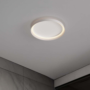 Nova Luce Ormi - Deckenleuchte - Ø 45 x 7 cm - 38W dimmbar LED inkl. - Sand Weiß