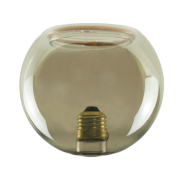 Segula LED-Lampe - Floating Globe Inside - Ø 12,5 x 11,5 cm - E27 - 5,2W dimmbar - 1900K - rauchfarben