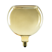Segula LED-Lampe - Schwimmende Kugel - Ø 20 x 23 cm - E27 - 4,5W dimmbar - 2200K - bernsteinfarben