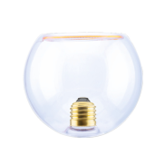 Segula LED-Lampe - Floating Globe Inside - Ø 12,5 x 11,5 cm - E27 - 4,5W dimmbar - 2200K - transparent