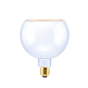 Segula LED-Lampe - Floating Globe - Ø 12,5 x 16,5 cm - E27 - 4,5W dimmbar - 2200K - transparent