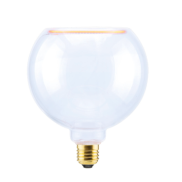 Segula LED-Lampe - Floating Globe - Ø 15 x 18,5 cm - E27 - 4,5W dimmbar - 2200K - transparent