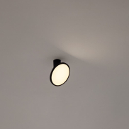 Nova Luce Ekei - Deckenleuchte - Ø 20 x 21,4 cm - 14W LED inkl. - sand schwarz