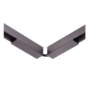 Lucide Linial - magnetisches Schienensystem - flexibler elektrischer Verbinder - schwarz matt Chrom