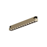 Lucide Linial Xenia – magnetisches Schienensystem – Strahler – 23,2 x 1,9 x 2,7 cm – 10W LED inkl. – Dimmfunktion und einstellbare Lichtfarbe über die App – Champagner