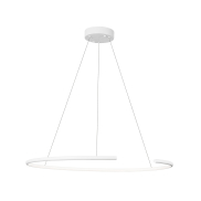 Nova Luce Breda - Hängeleuchte - Ø 70 x 200 cm - 30W LED inkl. - sandweiß