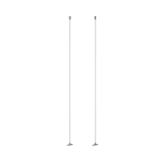 Lucide Linial – magnetisches Schienensystem – Aufhängeseil-Set – 5 x 1,4 x 200 cm – Schwarz matt Chrom