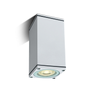 ONE Light GU10 Outdoor Cubes - Aufbaustrahler - 6,3 x 6,3 x 13,5 cm - IP54 - weiß