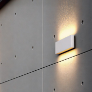 Nordlux Kinver 26 - außenwandleuchte - 26 x 9 x 3,3 cm - 10W LED inkl. - IP54 - weiß