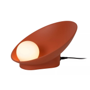 Lucide Raynell - Tischleuchte - 23,5 x 26,2 x 15,3 cm - 6W dimmbare LED inkl - terracotta