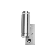 Integral LED Malaga – außenwandleuchte mit bewegungsmelder – mit sensor-override-funktion – 6,8 x 11,6 x 21,6 cm – IP54 – edelstahl