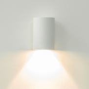 Artdelight Brody - Wandleuchte - Ø 7,2 x 11 cm - 4W LED inkl - IP54 - weiß