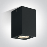 ONE Light Cubi - Außen-Deckenleuchte - 6,6 x 6,6 x 11 cm - IP65 - schwarz
