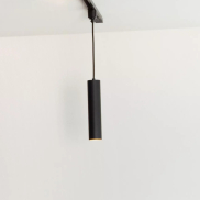 Lucide Track Floris Pendelleuchte - 1-Phasen-Schienensystem - Ø 5,6 x 155 cm - Schwarz