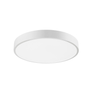 Nova Luce Hadon - Deckenleuchte - Ø 40 x 5 cm - 24W LED inkl. - sandweiß und mattweiß