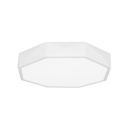 Nova Luce Eben - Deckenleuchte - Ø 40 x 6 cm - 24W LED inkl. - sandweiß und mattweiß
