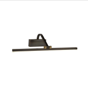 Searchlight LED Picture Lights - Wandleuchte - 51 x 11 cm - 12W LED inkl - schwarz gebürstet gold