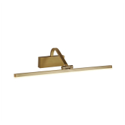 Searchlight LED Picture Lights - Wandleuchte - 51 x 11 cm - 12W LED inkl - gebürstetes Gold