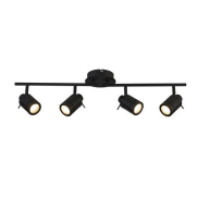 Searchlight Samson - Aufbaustrahler 4L - 79 x 13 x 19,5 cm - IP44 - schwarz