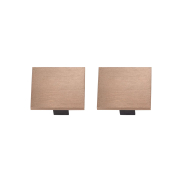 Lucide Linial - Magnetisches Schienensystem - Set von 2 Endkappen - Champagner