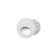 Nova Luce Circe - Wandeinbauleuchte - Ø 7 x 6,5 cm - 3W LED inkl. - IP54 - Sand Weiß