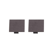 Lucide Linial - magnetisches Schienensystem - 2 Endkappen - Schwarz matt Chrom