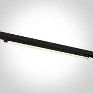 ONE Light LED Linear Track Light - 3-Phasen-Schienensystem - 121 x 3 x 3 cm - 25W LED inkl. - schwarz - einstellbare Lichtfarbe