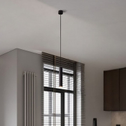Nova Luce Comet - Aufbaustrahler - Ø 4 x 200 cm - sand schwarz