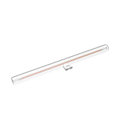 Daylight Italia LED-Lampe - Linea klar - Ø 3 x 50 cm - S14d - 7W dimmbar - 2700K - transparent