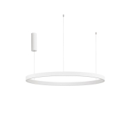 Nova Luce Elowen - Pendelleuchte - Ø 98 x 150 cm - 106W dimmbare LED inkl - weiß