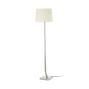 Faro Rem - Stehleuchte - 171 cm - Nickel matt und weiß