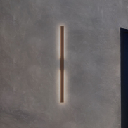 Nova Luce Doul - Außenwandleuchte - 5,3 x 121 x 6 cm - 20W LED inkl. - IP65 - corten