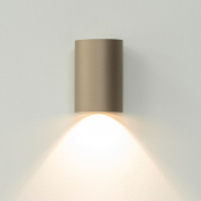 Artdelight Brody - Wandleuchte - Ø 7,2 x 11 cm - 4W LED inkl. - IP54 - champagner
