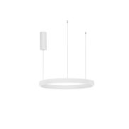 Nova Luce Elowen - Hängeleuchte - Ø 60 x 150 cm - 60W dimmbare LED inkl. - weiß