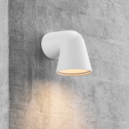 Nordlux Front Single - Außenwandleuchte - 11,8 x 15,6 cm - IP44 - weiß
