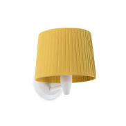 Faro Samba - Wandleuchte - 21,5 x 19 x 17,3 cm - weiß und gelb