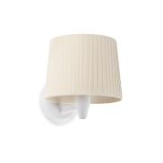Faro Samba - Wandleuchte - 21,5 x 19 x 17,3 cm - weiß und beige